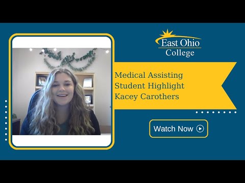 Medical Assisting Student Highlight - Kacey Carothers