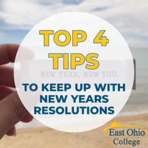 Keep Up With Your Resolutions With Our Top 4 Tips